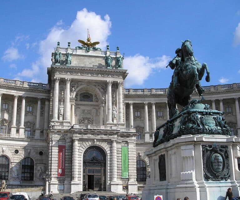 Viyana müzesinin dış görüntüsü