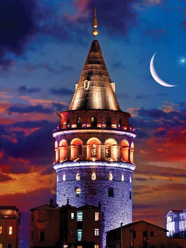 Türkiye'nin sembollerinden Galata Kulesi