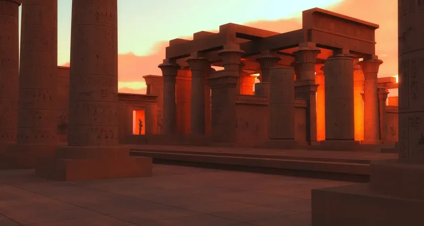 Antik mısırda tapınaklar